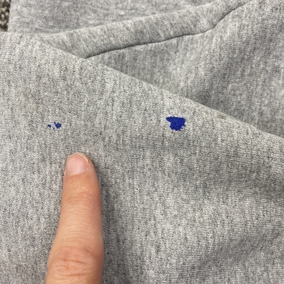 Vintage Champion Eco Grey Crewneck Sweatshirt Size Large - Picture 8 of 9